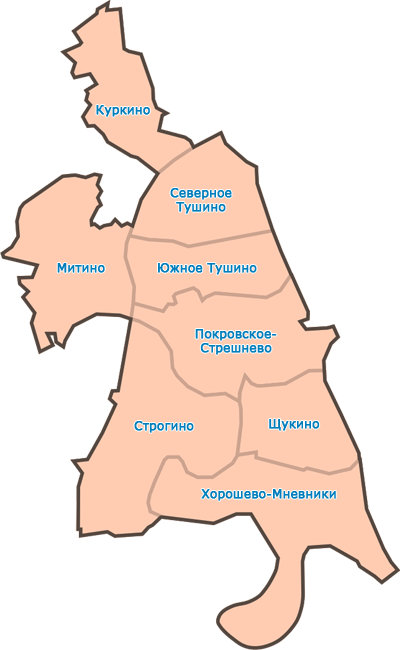 карта сзао